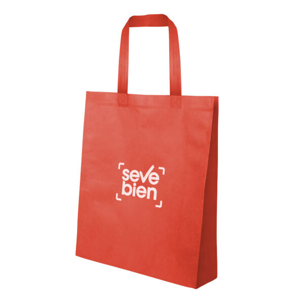 BOLSA ECOLOGICA TOTE I ROJO (C564) - Imagen 4