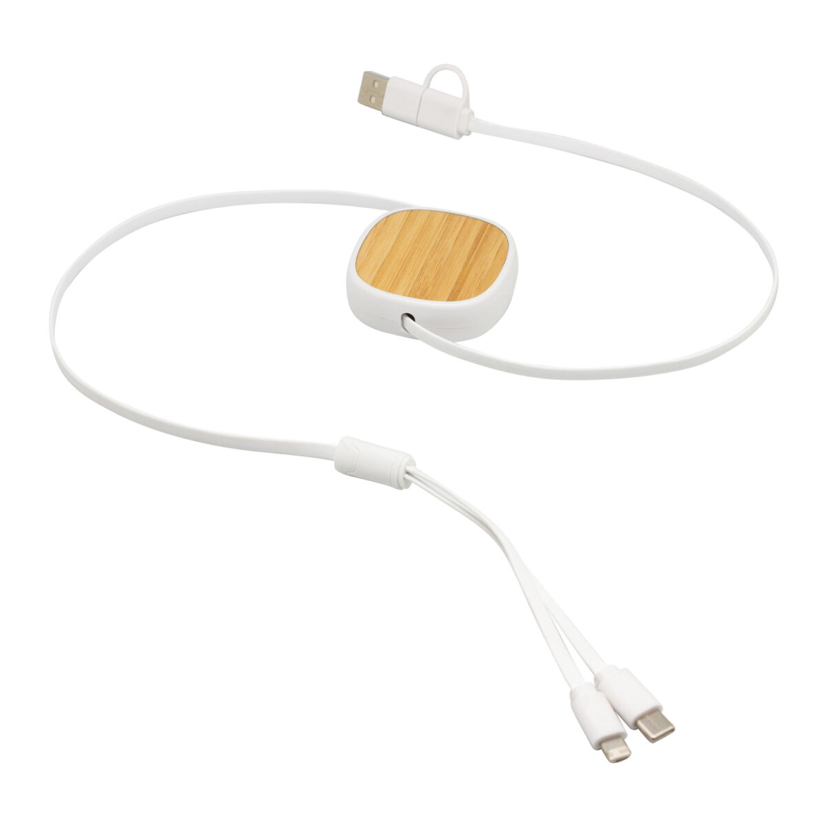 CABLE RETRÁCTIL DE CARGA "CONNY" (EC762 BLANCO) - Image 3