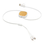 CABLE RETRÁCTIL DE CARGA "CONNY" (EC762 BLANCO) - Image 3