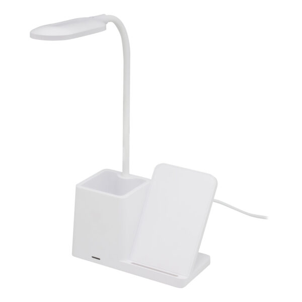 ORGANIZADOR DE ESCRITORIO CON LÁMPARA MINIOFFICE BLANCO (EC758) - Imagen 3