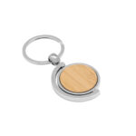 LLAVERO DE BAMBÚ "SPIN" (T648 MADERA) - Image 3
