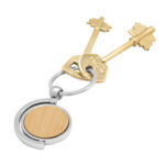 LLAVERO DE BAMBÚ "SPIN" (T648 MADERA) - Image 4