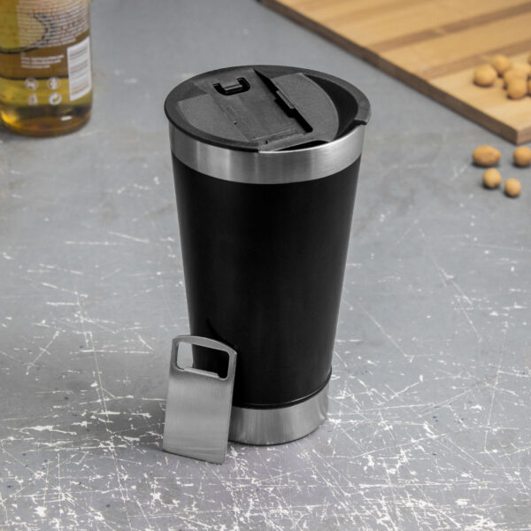 MUG TÉRMICO MUG-BAR NEGRO (T657) - Imagen 10