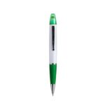 BOLÍGRAFO VECTOR VERDE (BP 7713B - PLÁSTICO)