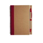 LIBRETA BOSTON ROJO (LE OO1 - CARTÓN)