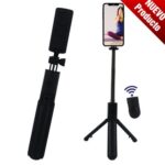 TRIPODE BLUETOOTH SELFIE STICK (TEC018-NE-U) NEGRO