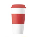 TERMO MUG ROJO (T 21 - POLIPROPILENO)