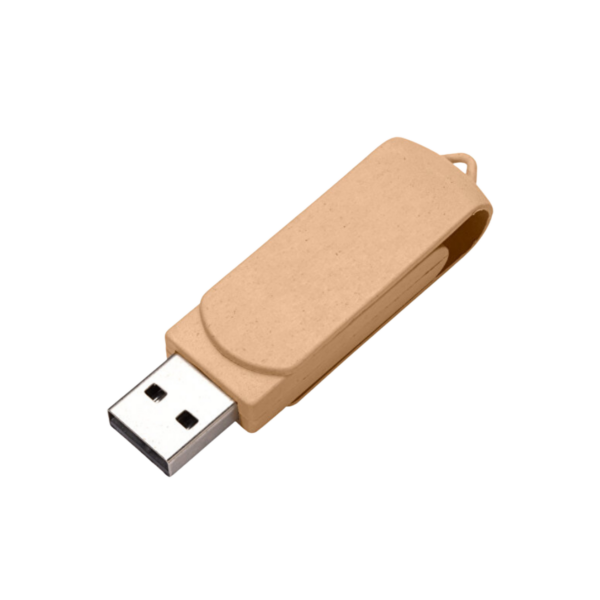 MEMORIA USB LONDON ECO 8GB (USB131-U) CAFÉ - Imagen 3