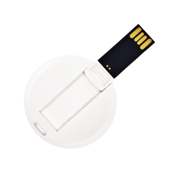 MEMORIA USB BOTON 32GB (USB312-U) BLANCO - Imagen 2