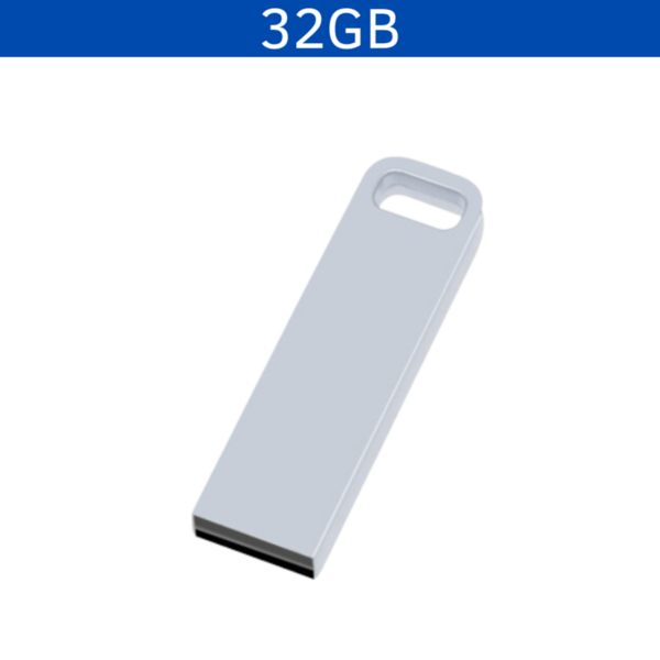 MEMORIA USB MILAN 32GB (USB301-U) PLATA