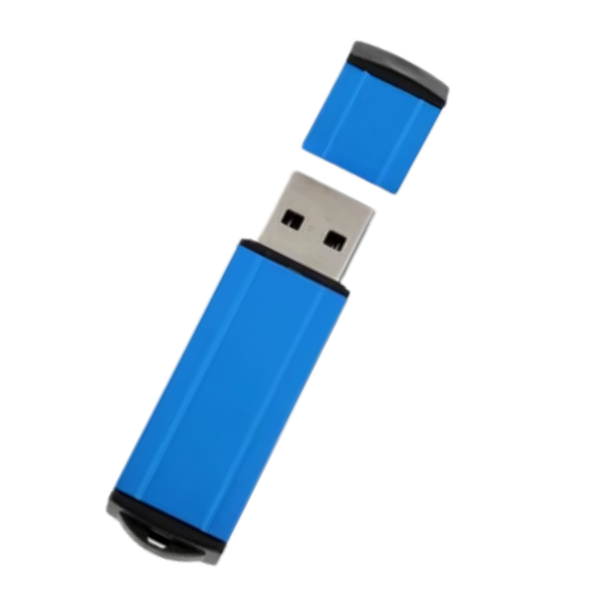 MEMORIA USB LINER 8GB (USB136-U) AZUL