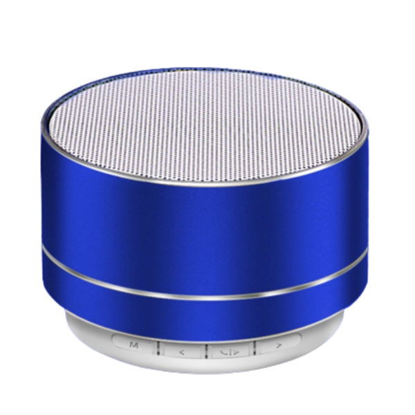 BOCINA METALICA OXFORD LED BLUETOOTH (TEC020-U) AZUL