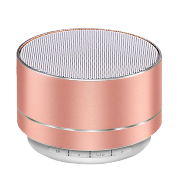 BOCINA METALICA OXFORD LED BLUETOOTH (TEC020-U) ROSA