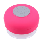 BOCINA BLUETOOTH PARA BAÑO MANOS LIBRES (TEC021-U) ROSA