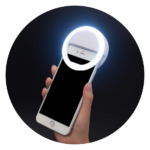 ARO DE LUZ SELFIE RECARGABLE LED (TEC106-BL-U) BLANCO - Image 2