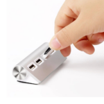 HUB MULTIPUERTO PARA ESCRITORIO - USB (TEC113-U) PLATA - Image 2