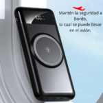 POWER BANK WIRELESS Qi 4 EN DE 1 10,000 mAh (TEC147-U) NEGRO - Image 3