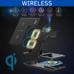 ESTACION DE CARGA INALAMBRICA CLASSIC (TEC154-U) NEGRO - Image 8