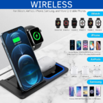 ESTACION DE CARGA INALAMBRICA CLASSIC (TEC154-U) NEGRO - Image 7