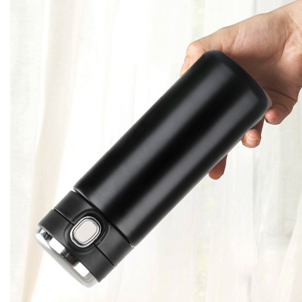 TERMO DIGITAL YOGA 420ML (TEC158-U) NEGRO - Imagen 3