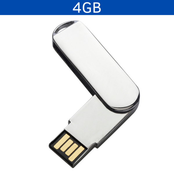 MEMORIA USB MERCURY 4GB (USB061-U) PLATA