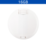 MEMORIA USB BOTON 16GB (USB228-U) BLANCO - Image 2