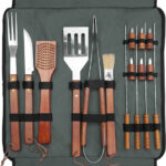 SET DE ASADO / BBQ "SPRING" (T490 GRIS)