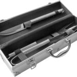 SET DE ASADO / BBQ “METAL BOX” (T74 PLATA)