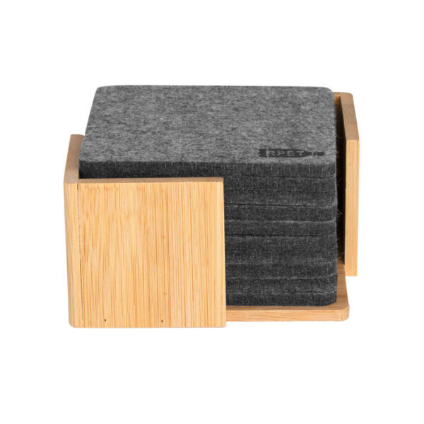 POSAVASOS DE RPET "KOSTER" (T683 GRIS)