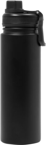 BOTELLA TÉRMICA "KING"  (K109 NEGRO)