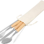 SET DE CUBIERTOS "MEALTIME" (T628 MADERA)