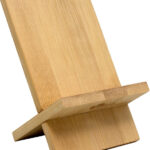 SOPORTE DE ESCRITORIO PARA CELULAR "BAMBOFFICE" (T629 MADERA)