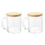 SET DE TAZAS "MAGUI" (T674 TRANSPARENTE)