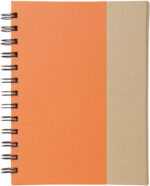 LIBRETA CON NOTAS ADHESIVAS (T327 NARANJA)