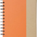 LIBRETA CON NOTAS ADHESIVAS (T327 NARANJA)