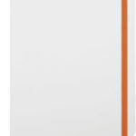LIBRETA MEDIANA “WHITE” (T524 NARANJA)