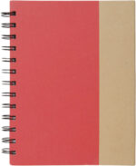 LIBRETA CON NOTAS ADHESIVAS (T327 ROJO)