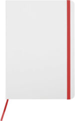 LIBRETA MEDIANA “WHITE” (T524 ROJO)