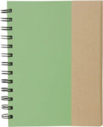 LIBRETA CON NOTAS ADHESIVAS (T327 VERDE MANZANA)
