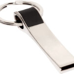 LLAVERO METÁLICO "SYMON" (T350 NEGRO)