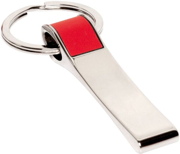 LLAVERO METÁLICO "SYMON" (T350 ROJO)