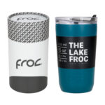 THE LAKE TERMO FROC  (AZUL / ACERO INOXIDABLE / PLÁSTICO)