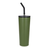 THE SEA TERMO FROC  (VERDE MILITAR / ACERO INOXIDABLE / PLÁSTICO)