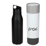 THE LAGOON TERMO FROC  (NEGRO / ACERO INOXIDABLE / PLÁSTICO)