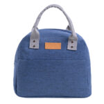 LONCHERA CON ASAS Y BOLSILLO FRONTAL HEIDI A3035 AZUL (POLIÉSTER / ALUFOIL / A3035.09 /  ARTICULOS PROMOCIONALES)