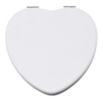 ESPEJO DOBLE DE CORAZÓN IN LOVE A3068 BLANCO (PU / A3068.01 /  ARTICULOS PROMOCIONALES)