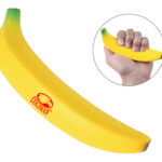 ANTIESTRÉS DE BANANA A3076 AMARILLO (POLIURETANO / A3076.07 /  ARTICULOS PROMOCIONALES)