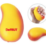 ANTIESTRÉS DE MANGO A3078 AMARILLO (POLIURETANO / A3078.07 /  ARTICULOS PROMOCIONALES)