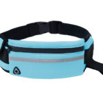 CANGURERA DEPORTIVA DE NEOPRENO ZUMBA A3079 AZUL CLARO (NEOPRENO / A3079.10 /  ARTICULOS PROMOCIONALES)