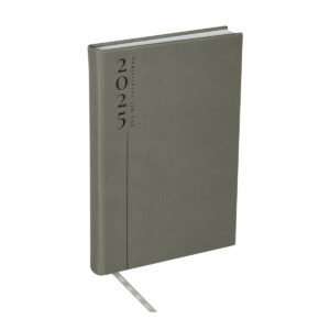 AGD 025 G - AGENDA DIARIA CLÁSICA 2025 GRIS (GRIS / CURPIEL)